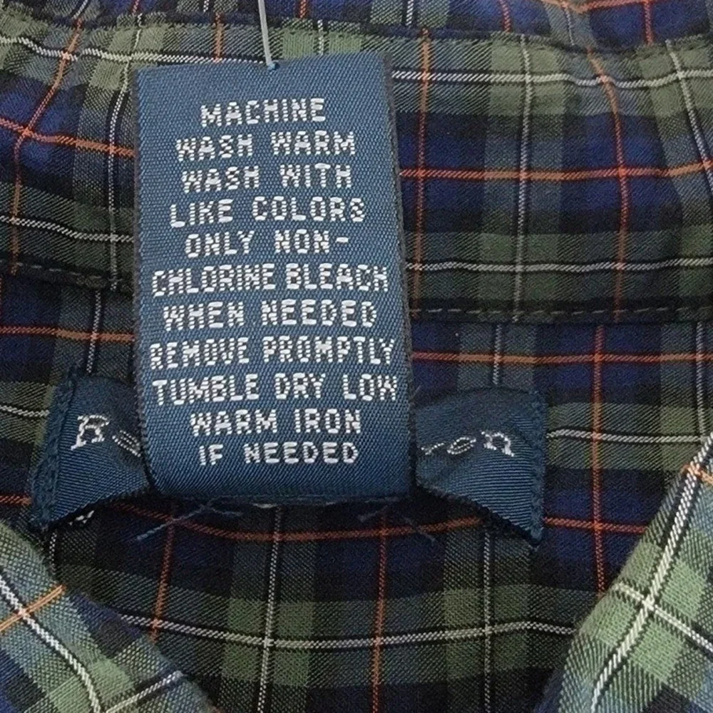 Polo Ralph Lauren Boys Long Sleeve Plaid Button-Down‎ Shirt Size XL (18-20) NEW